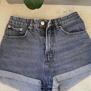 Zara Mom fit Denim Shorts